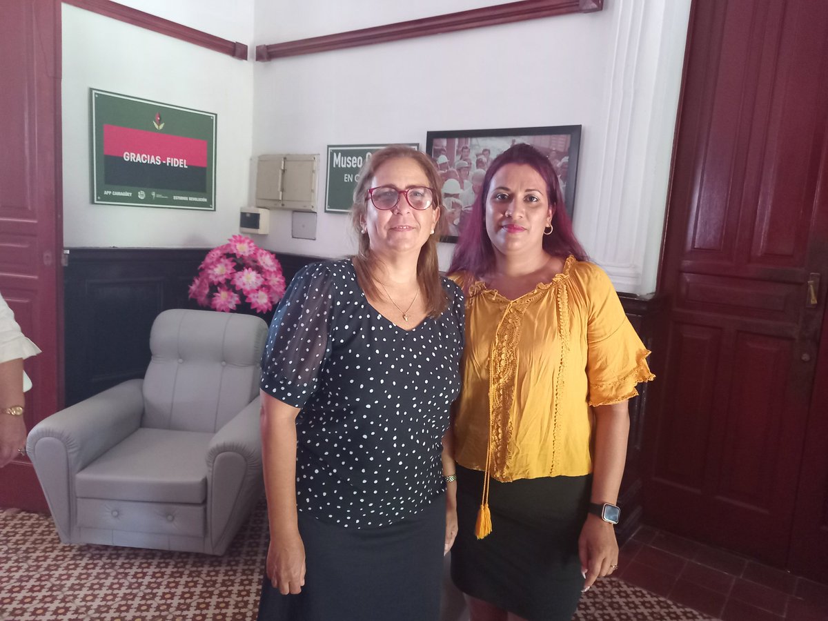 Un privilegio Haber compartido con la Ministra de Finanzas y Precios Meisy Bolaños Weiss <a href="/MeisiBWeiss/">Meisi Bolaños Weiss</a> <a href="/finanzasprecios/">Ministerio de Finanzas y Precios Cuba</a> <a href="/amppjimaguayu/">AMPP Jimaguayú</a>