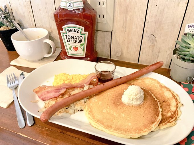 パンケーキ画像載せればいいの??? 
