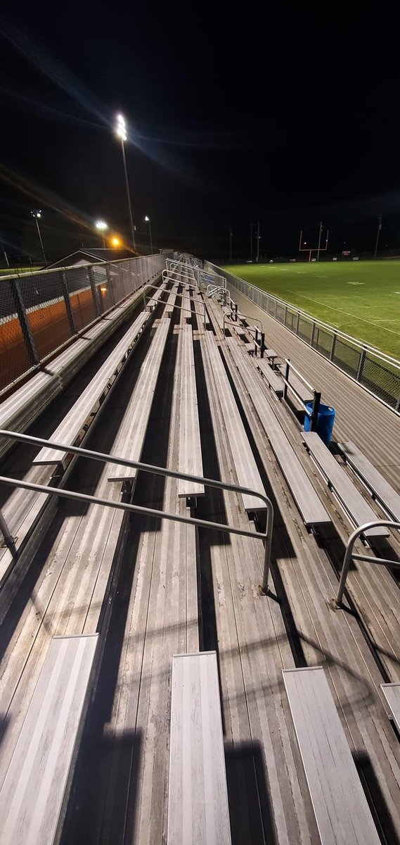 Thank you Springville High School for leaving our visitor stands spotless following the game. Pure class.