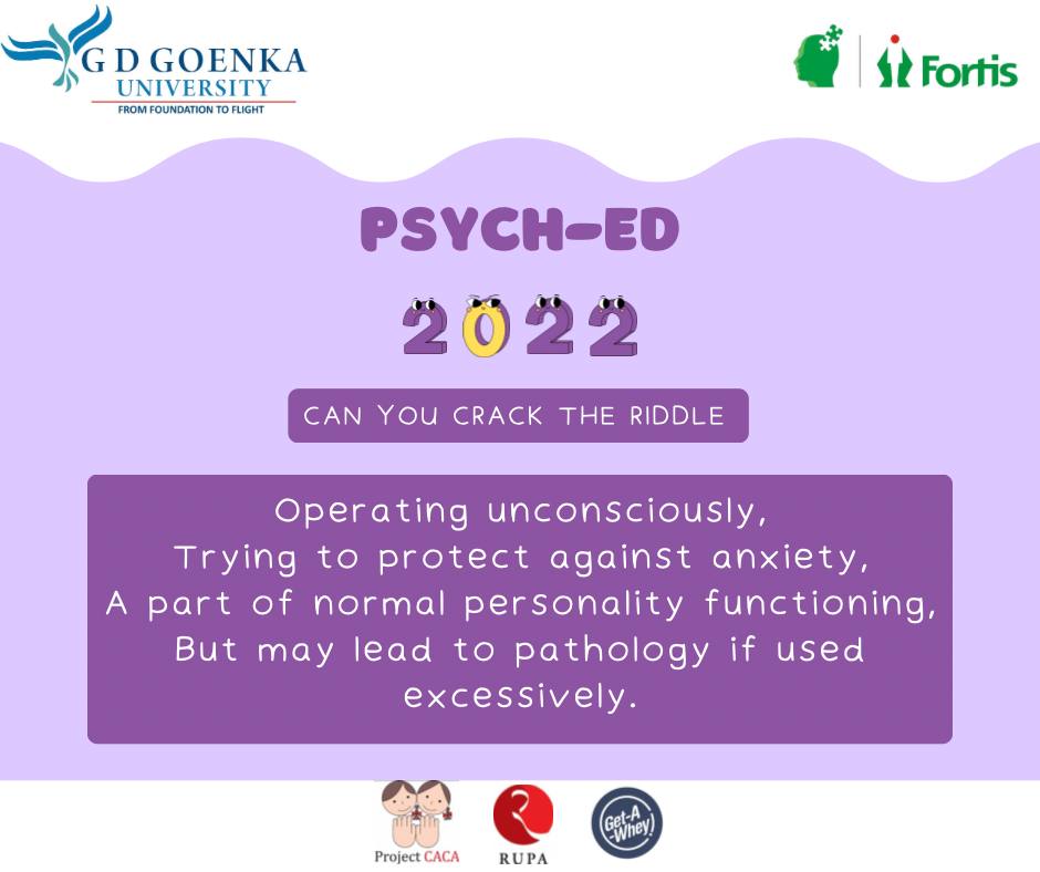 fortis_mhbs's tweet photo. #PsychED  
Can you crack this riddle? 

Register now! https://t.co/kzf81nsQ33  

@dr_samirparikh 
#trainyourbrain
 #MindSpace https://t.co/Y16wdQDwxK