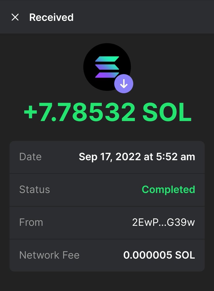 ChudsBestClips's tweet photo. 🌳@OakParadiseNFT REV SHARE🌳

We just received our weekly, can say that it is not disappointing!

This week I received 7.78 $SOL for holding 51 NFTs 🌳🤝🌳📈 https://t.co/IWoXLmtG9I