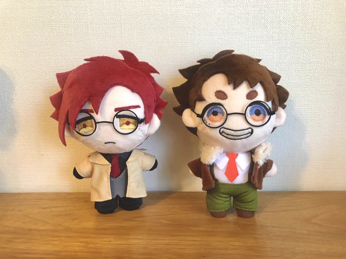 ところでお気に入りの友人と自分の探索者のぬいを作ったよ〜庭師ほにほさんです!! 