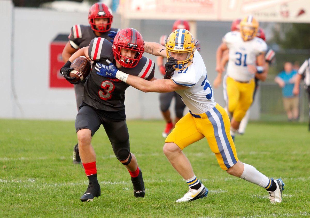 tbsports's tweet photo. Just a couple highlights from Conner Campbell's 12 catch, 269-yard and four touchdown performance against St. Marys. What a game. https://t.co/0wnYl422xf