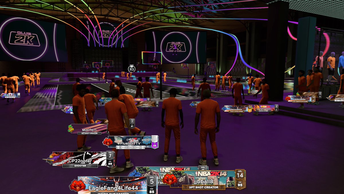YBEYBGWavvy's tweet photo. Look at all these convicts 😂😂😂 #nba2k23 #club2k https://t.co/BfUuRHiySC