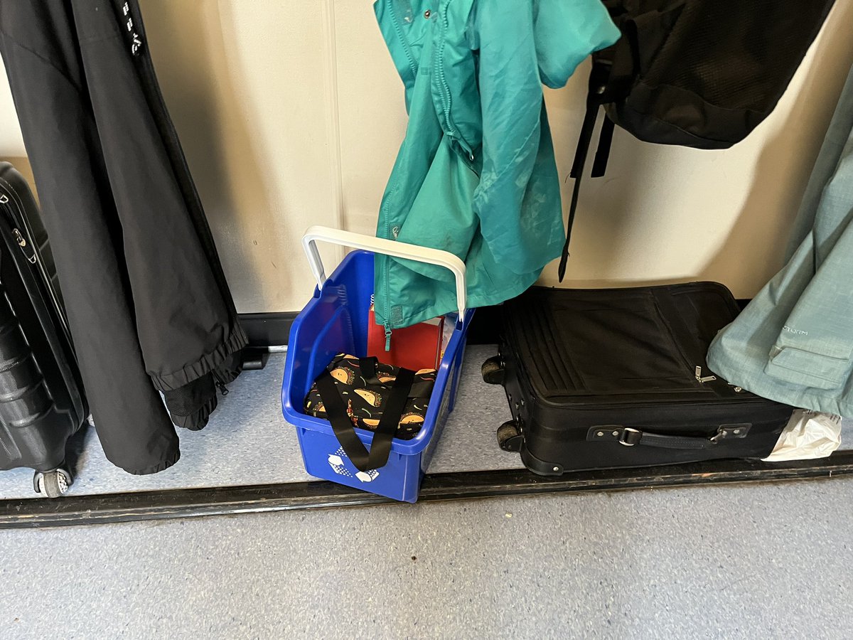 So many amazing “NOT a backpack” were brought to school today. What did you bring to school today?  #firstspiritday #sd37 <a href="/deltasd37/">DeltaSchoolDistrict</a>