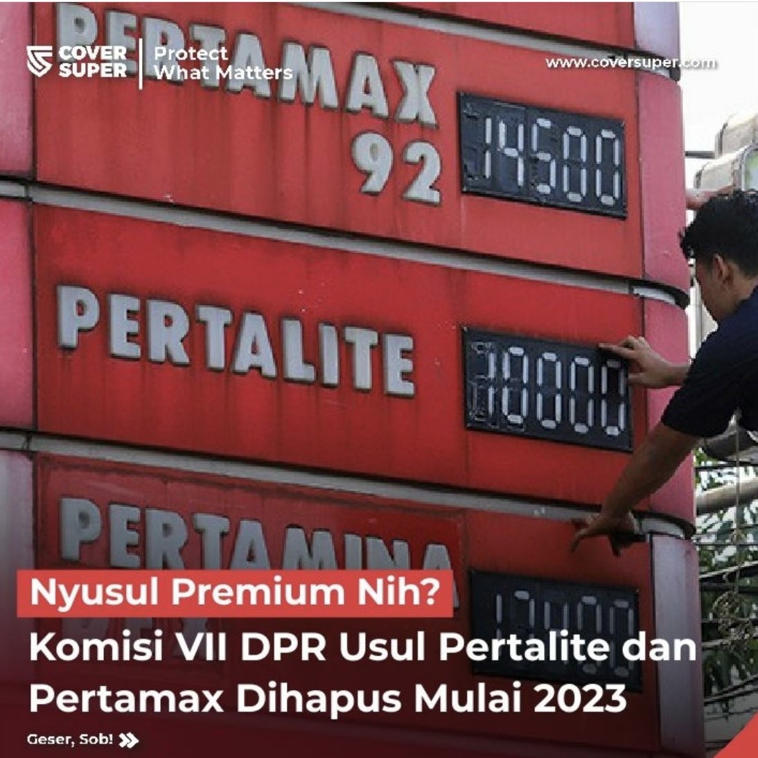 Terus masyarakat kecil pake apa? Perboden?