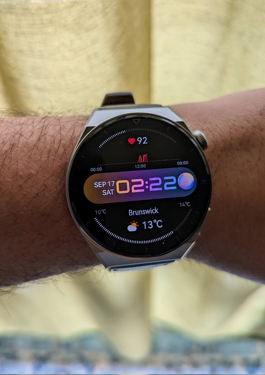 theganeshlife's tweet photo. Got this. Everything wonderful. And battery life counts in weeks not in hours 😀 #huawei #gt3pro https://t.co/0u0W49DtmI