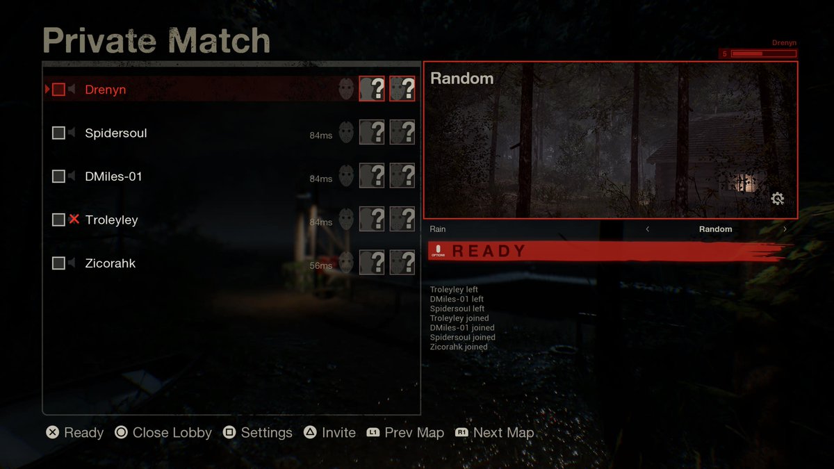 Drenyn's tweet photo. #PS5Share, #Fridaythe13thTheGame https://t.co/ysJ41dwg6a