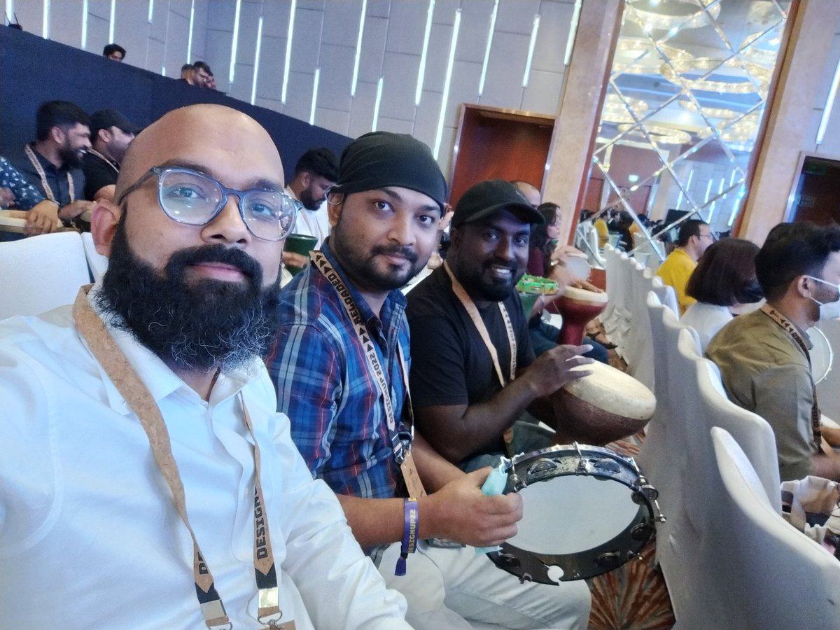 abhishekismad's tweet image. #Chingari team at  #DesignUp22