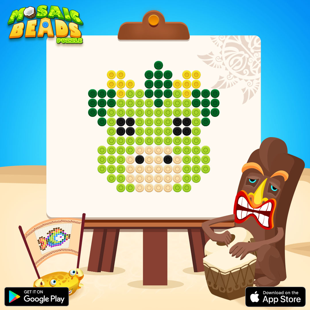 SwastikGames's tweet photo. Let's make pixel art!🎨🖌️

#hamabeads #hama #perlerbeads #perler #fusebeads #pixelart #art #coloringaddict #artkalbeads #ironbeads #tiki #tikibar #green #crab #kawaii #arte #fridaynight #mobilegames #lego #handmade #beadearrings #animal #colorbynumber  #drums #totempole #artbook https://t.co/borTiqFCKo