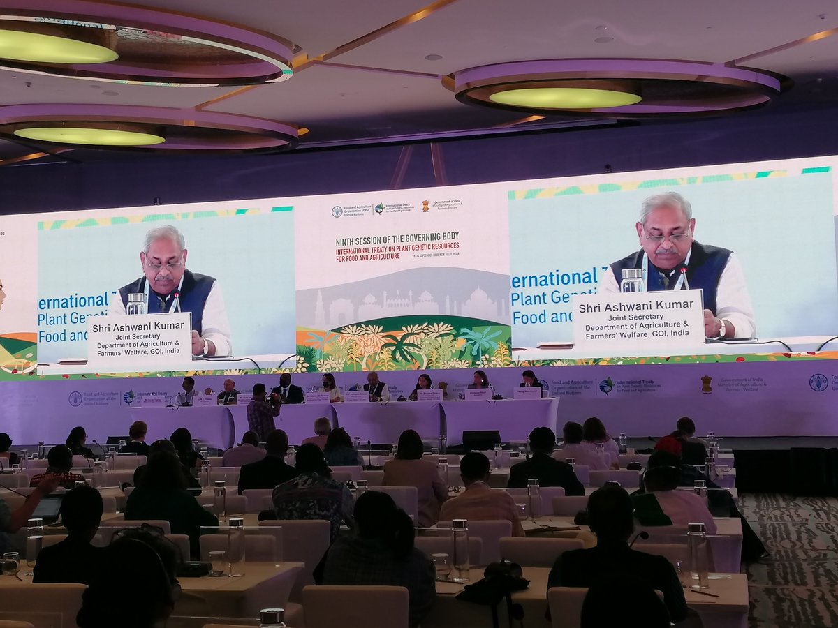 franlopezfao's tweet photo. India was one of the first countries to recognize and protect Farmer's Rights  @kentnnadozie @planttreaty https://t.co/XP0yFKDqss