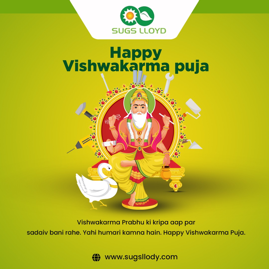 SugsL's tweet photo. 𝐇𝐚𝐩𝐩𝐲 𝐕𝐢𝐬𝐡𝐰𝐚𝐤𝐚𝐫𝐦𝐚 𝐏𝐮𝐣𝐚
Today is the day to thank the maker of tools and machines and ask for his blessings for a prosperous and progressive life. Warm greetings on Vishwakarma Happy vishwakarma Puja to everyone 🙏

#VishwakarmaPuja #VishwakarmaJayanti https://t.co/NqQUodTrqx