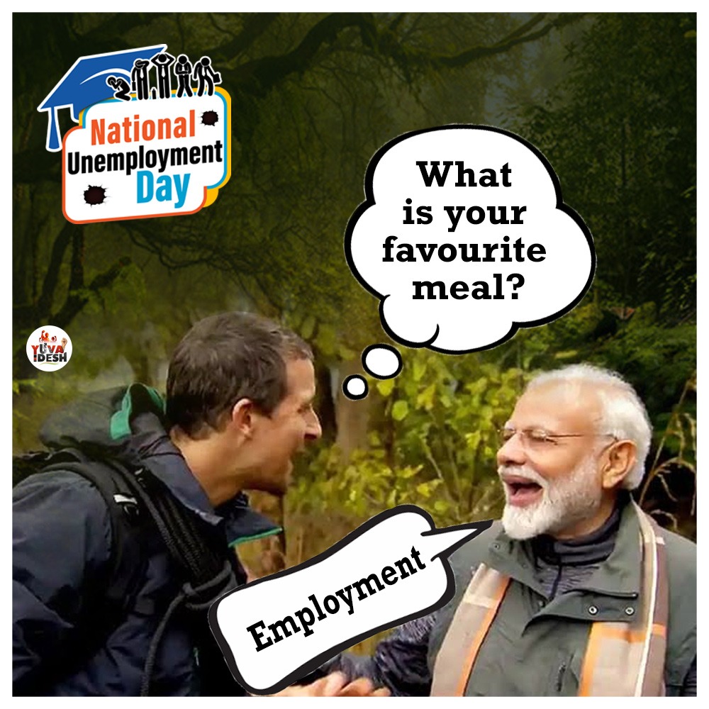IYCBihar's tweet photo. The Only Truth!

#NationalUnemploymentDay
#राष्ट्रीय_बेरोजगार_दिवस https://t.co/XOLwrv8n8M