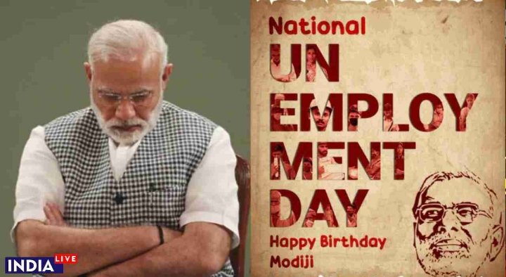 Sir Prime Minister <a href="/narendramodi/">Narendra Modi</a> Do you talk about being this VISHWAGURU, Where even exam is not held on time and if the exam is done then the result does not come for years. Stop making Fool to millions of unemployed youths of your Country.
#राष्ट्रीय_बेरोजगार_दिवस