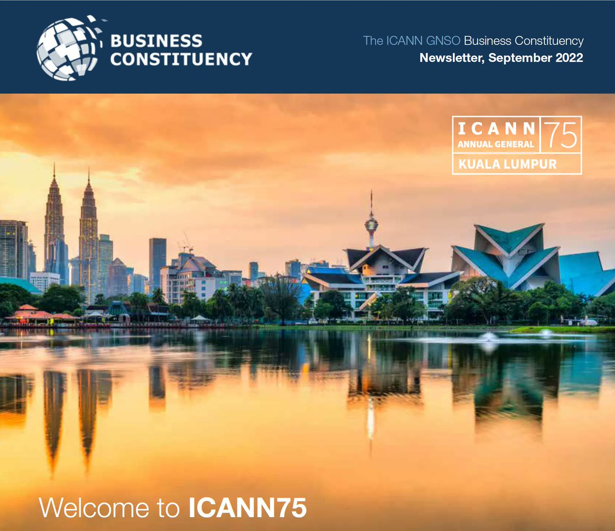icannbc's tweet photo. Our #ICANN75 #BC #Newsletter is Out! Tell us what you think about it. Give us some feedback and Share across your network https://t.co/vEssRsYrKl https://t.co/KiP4Q1avB7