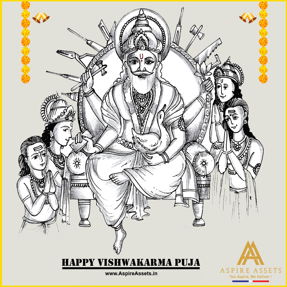 AspireAssets's tweet photo. On The Auspicious Day Of Vishwakarma Puja,
Here's Extending My Warm,
Sincere Wishes To You &
Your Family.
#vishwakarma #VishwakarmaPuja #VishwakarmaPuja2022 #puja2022 #vishwakarmafestival #vishwakarma2022 #aspireassets https://t.co/gBXVUj58Gf