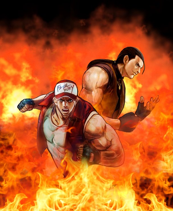 AdeAdhitya's tweet photo. Terry Bogard VS Robert Gacia KOF @snkasia , @snkgakuen @fighters_gen
#terrybogard
#robertgarcia
#kof
#kingoffighters
#artoffighting
#fatalfury
#snk
#neogeo
#japan
#snkasia
#terrybogardkof
#robertgarciakof
#anime
#Tekken
#ryosakazaki
#maishiranui
#thekingoffighters https://t.co/fx7oHgVqqb
