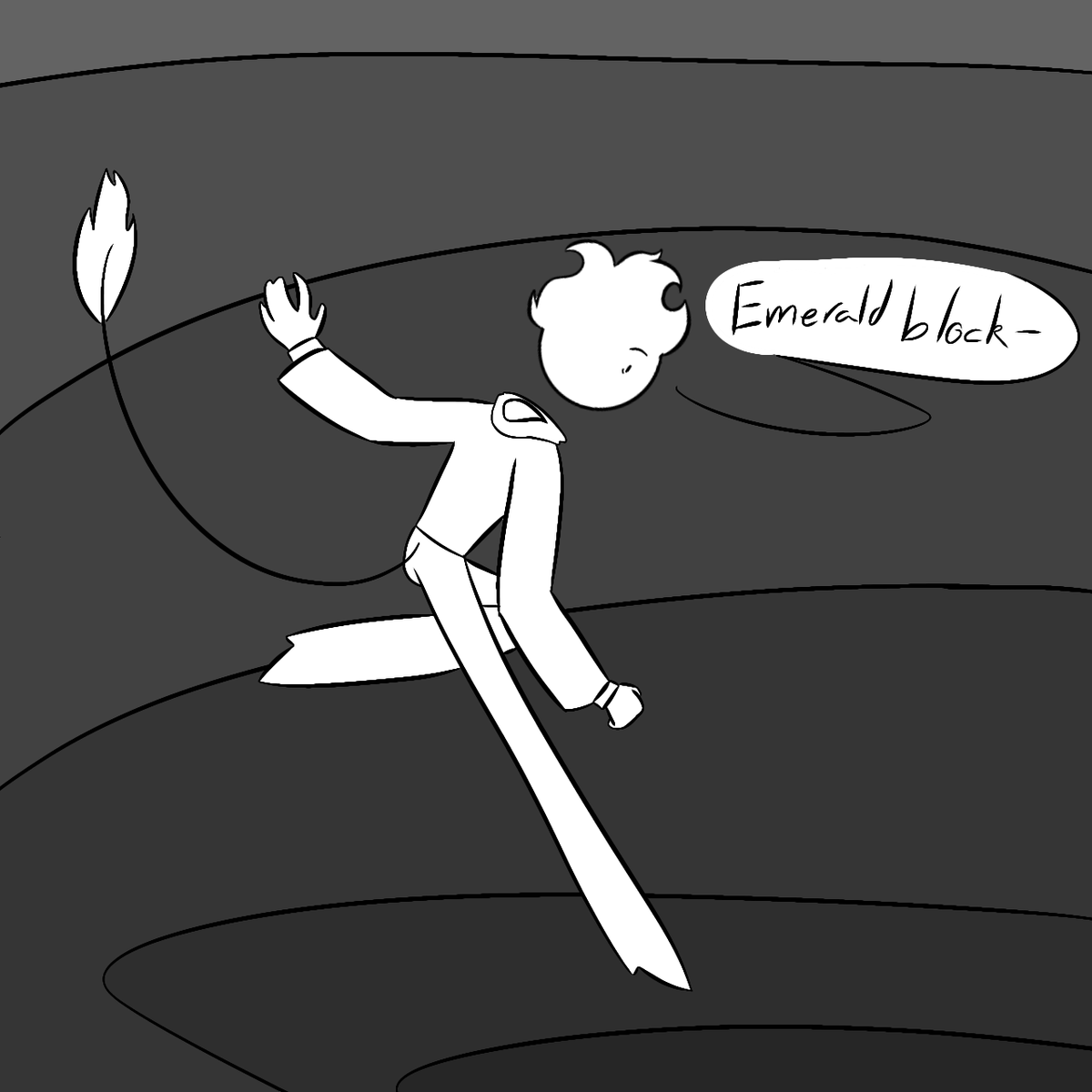 stole_a_wheel's tweet photo. static, can i ask, wHY is the emerald block your first priority when someone is trying to blow everything up?? #othercraft #mcytfanart #mcyt #mcyttwt #flowerduo https://t.co/1F44zgQ02B