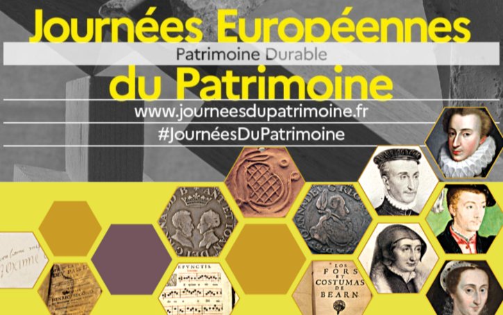 🤪 Un scoop incroyable ce matin : ce sont les journées du Patrimoine !
Que vous soyez en mode :
- Marathon (combien de visites prevues dans le week-end ?) 
- ou Slow JEP, 
on vous accueille tout le week-end, on visite, on echange sur la notion de #patrimoineDurable
#JEP2022 🌿