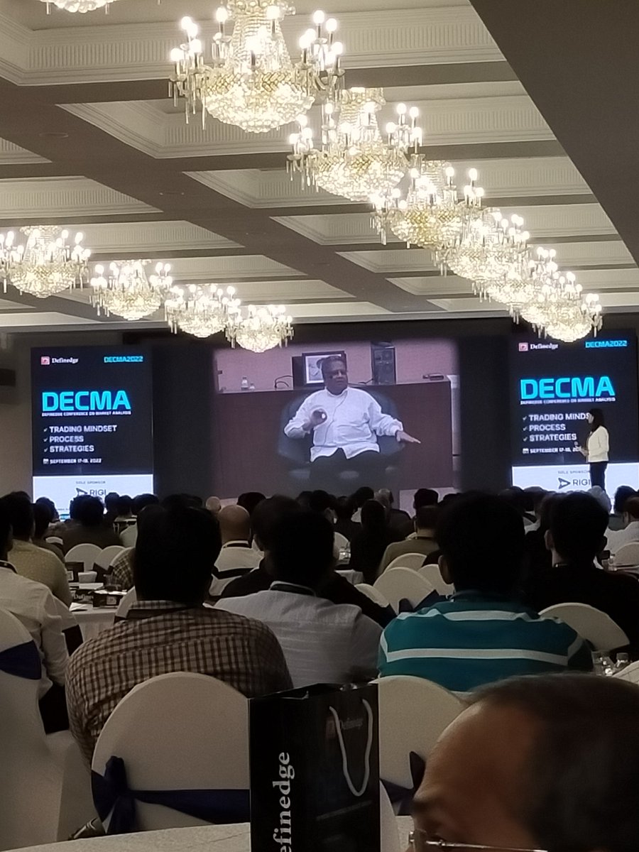 galrani's tweet photo. #Decma2022 starts with tribute to RJ

@Definedge https://t.co/2XMP3HDI1f