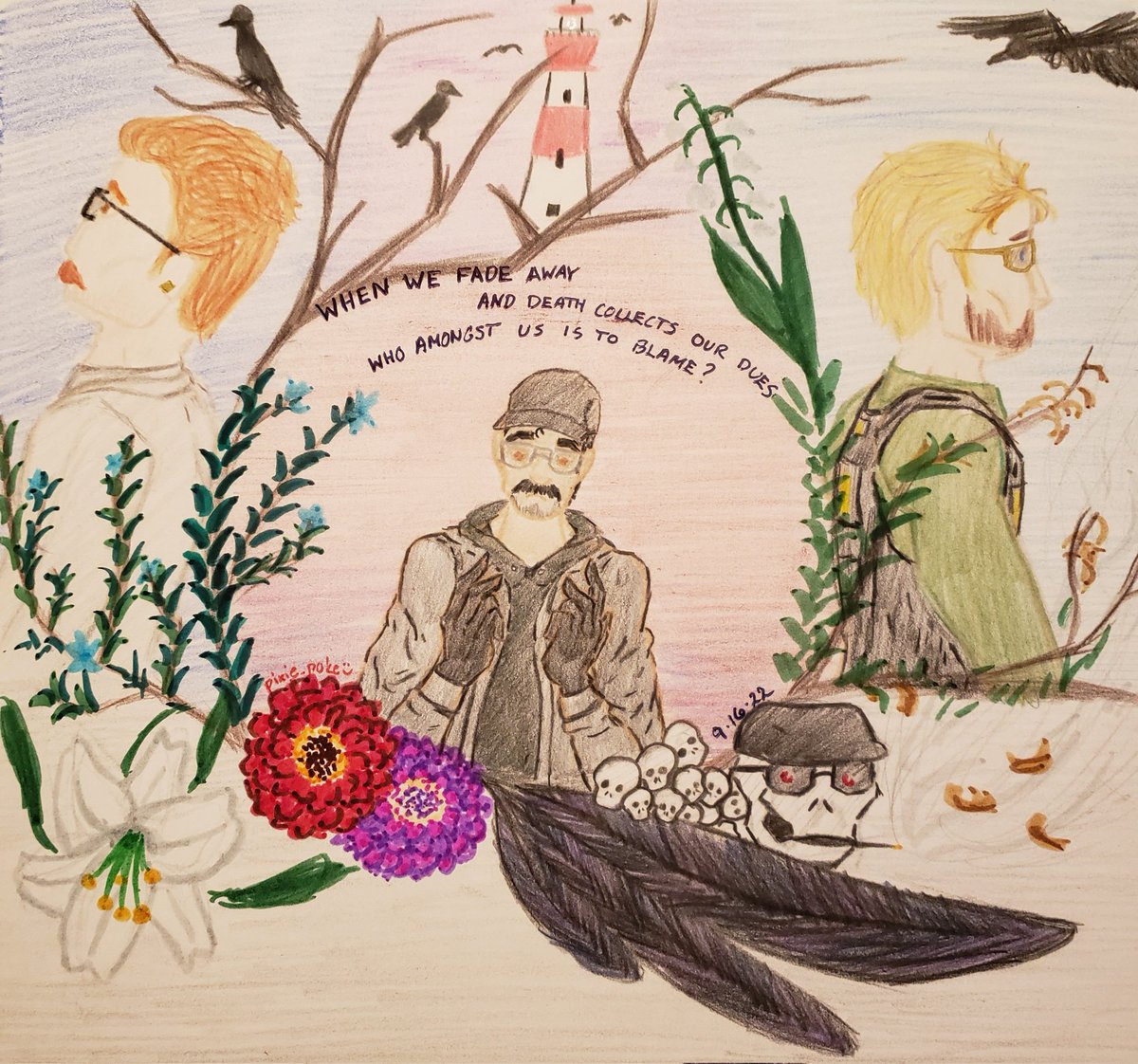 Some art in exchange for the great RP for earlier today 💀