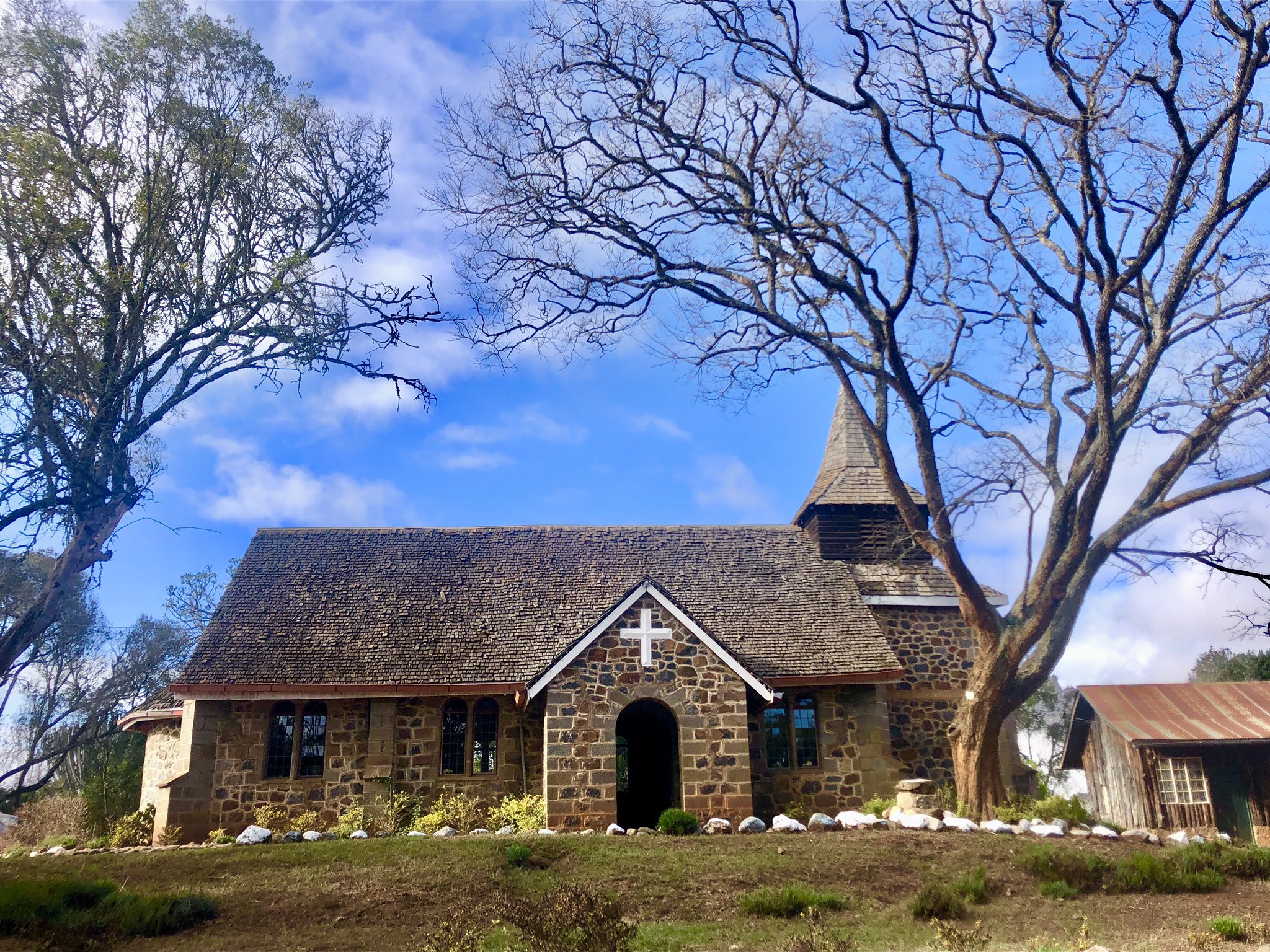 Natalie Higgins on Twitter "St Philip’s Anglican church in Naro Moru