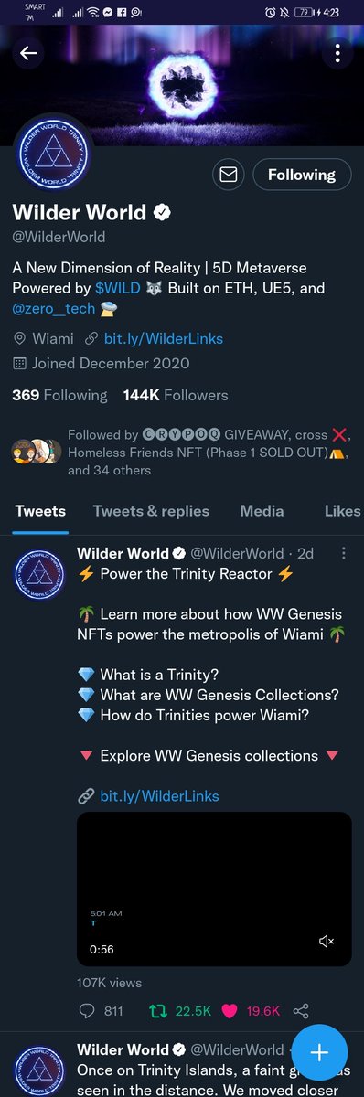YanlyPogi's tweet photo. @furrincrypto @WilderWorld Done
Thank you for this kind of opportunity 💯💸💰🙏
May the lord bless you more 😇 https://t.co/32obhYhy7e