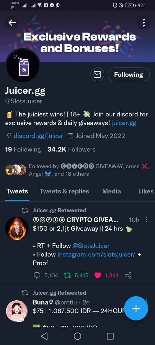 YanlyPogi's tweet photo. @sof1azara03 @SlotsJuicer Done
Thank you for this kind of opportunity 💯💸💰🙏
May the lord bless you more 😇 https://t.co/P9Ab0jimKS