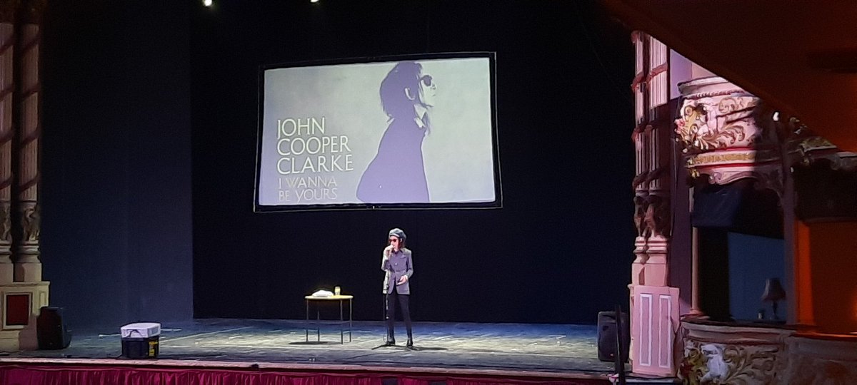 The Wordarium (@the_wordarium) on Twitter photo Four amazing sets last night from four amazing poets to kick off #morecambe #poetry festival 2022. <a href="/JTaylorTrash/">joelle taylor</a> <a href="/mikegarry/">Mike Garry</a> <a href="/official_jcc/">John Cooper Clarke</a> and #lintonkwesijohnson. Superb stuff. Four amazing sets last night from four amazing poets to kick off #morecambe #poetry festival 2022. <a href="/JTaylorTrash/">joelle taylor</a> <a href="/mikegarry/">Mike Garry</a> <a href="/official_jcc/">John Cooper Clarke</a> and #lintonkwesijohnson. Superb stuff.