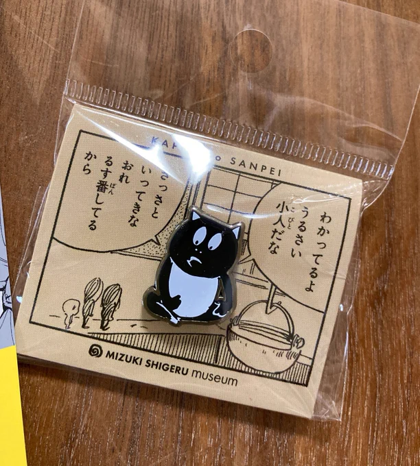 人生で最も好きで、またマンガ家としてもずっと目指しているマイベストマンガは「河童の三平」なのですが、中でもタヌキが好きな僕に、友人がお土産で限定ピンズを買ってきてくれました。めちゃくちゃ嬉しい。ここ5年くらいで世の中タヌキグッズがどんどん増えてるので幸せです。 