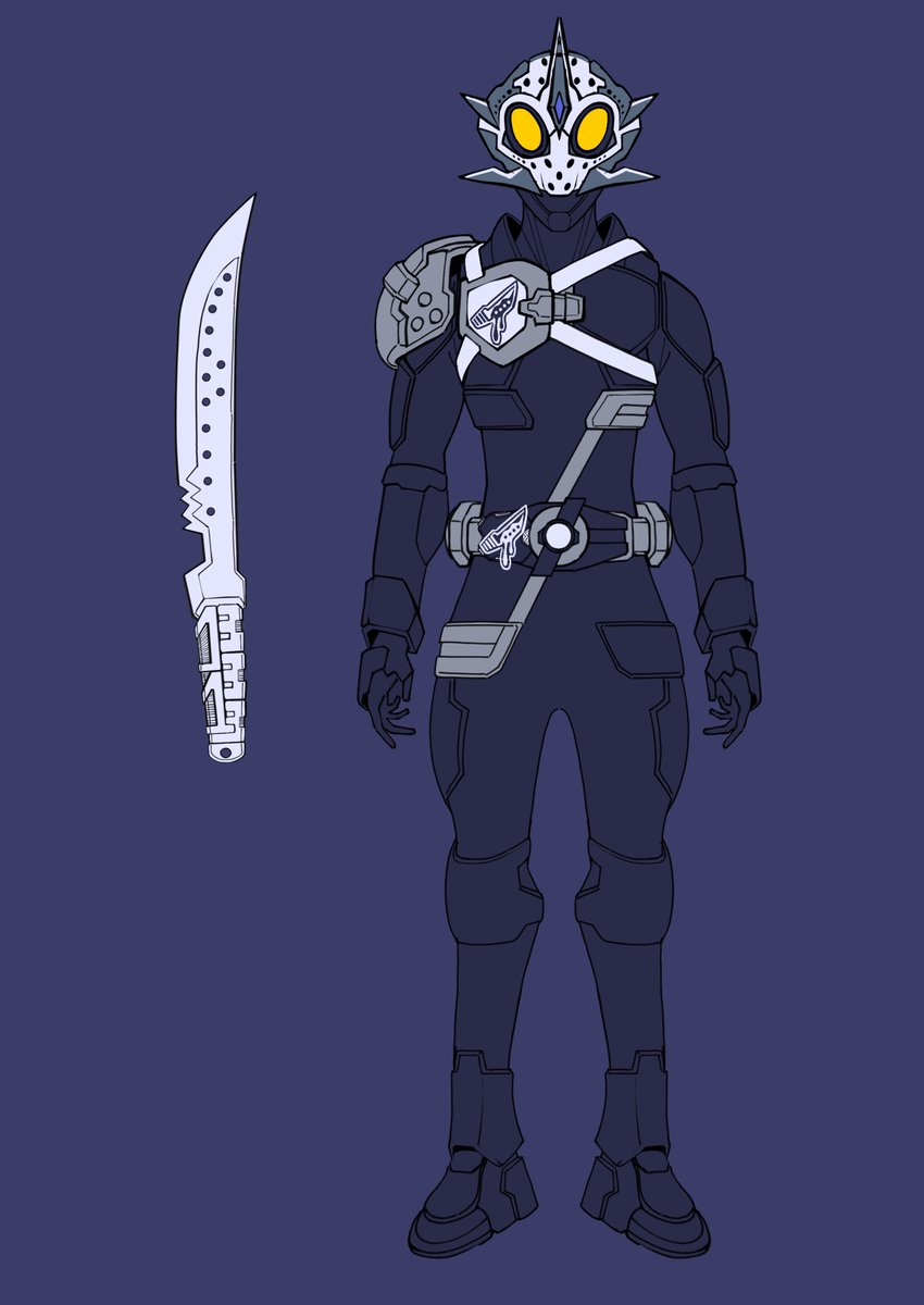 JoeytheLazy25's tweet photo. Kamen Rider Hollow Entry and Armed Machete Form

#DGP不正参加 #デザイアエントリー #仮面ライダーギーツ https://t.co/D7Lvqq9ozu
