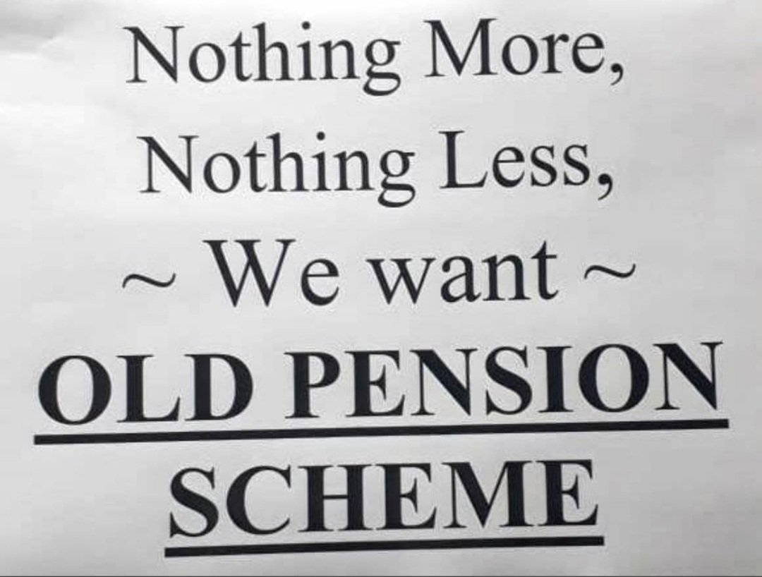 શું ૨૦૦૫ પછી ના કર્મચારી સરકારી નથી તો એને કેમ લાભથી વંચિત રખાય. આવા ભેદભાવ પૂર્ણ નિર્ણય ને હિતના નિર્ણય કેવાનું બંધ કરો.
We want OPS
#WeWantOPS 
<a href="/PMOIndia/">PMO India</a>
<a href="/CMOGuj/">CMO Gujarat</a> 
<a href="/jitu_vaghani/">Jitu Vaghani</a> 
<a href="/VtvGujarati/">VTV Gujarati News and Beyond</a> 
<a href="/abpasmitatv/">ABP Asmita</a> 
<a href="/DDNewsGujarati/">DD News Gujarati</a> 
<a href="/aajtak/">AajTak</a> 
<a href="/tv9gujarati/">Tv9 Gujarati</a> 
<a href="/Divya_Bhaskar/">Divya Bhaskar</a> 
<a href="/sandeshnews/">Sandesh</a>