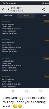 Kent3251's tweet photo. You must Spend MONEY
 to make MONEY...
Happy Earnings to the members of XTB😊 https://t.co/4Wgklo2h74