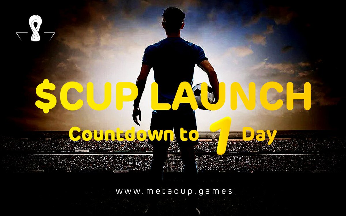 Let us witness the beginning of the miracle! #UTC18 $CUP #Fairlaunch