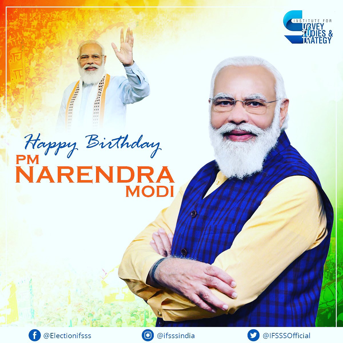 IFSSSOfficial's tweet photo. विश्व के सर्वाधिक लोकप्रिय नेता हमारे प्रधानमंत्री माननीय श्री Narendra Modi  जी को जन्मदिवस की सादर शुभकामनाएं।

#narendramodijibirthday #narendramodi #happybirthday #ifsss #birthdaywishes #primeministerofindia  #pmoindia #pmmodibirthday #pmmodiji #happybirthdaymodiji https://t.co/9xRu6e1I0j