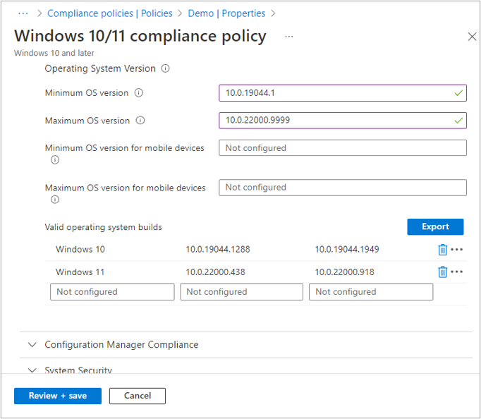 SasStu's tweet photo. Known Issue: Remediation message doesn't list all valid builds in Company Portal for Windows 10/11 https://t.co/It8807KkGw #WindowsCompliance #KnownIssue https://t.co/00lCsyQWOn