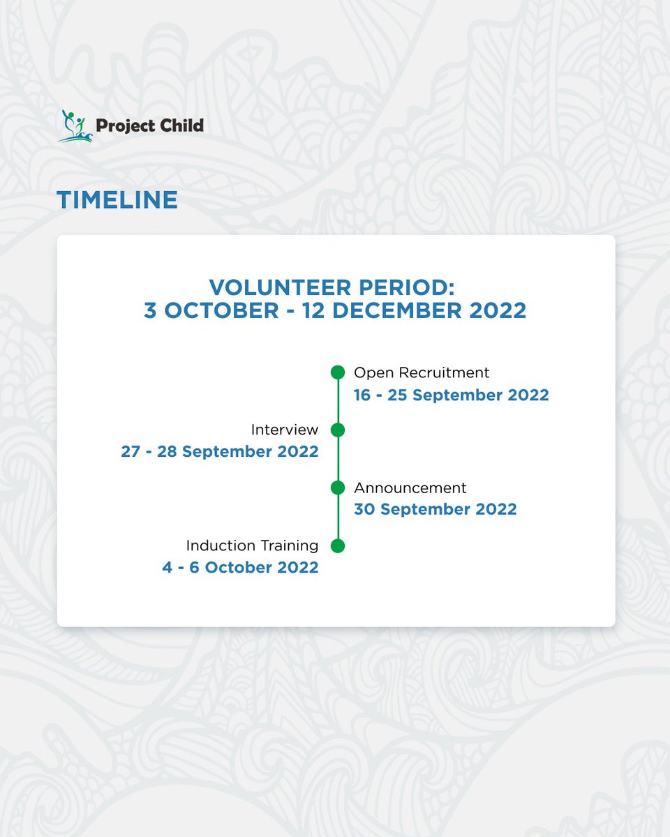projectchildina's tweet photo. Recruitment #Volunteer Here!🌠
Hi Kakak-Kakak, new volunteer opportunity is now open!🥳
We're excited to welcome you as a part of our team!🙌
Check out our Insta for further information!
#ProjectChild #NGO #Volunteer #Jogja #Online #Learning #Class
https://t.co/44vLEpiaAn https://t.co/ioykXvIYlU
