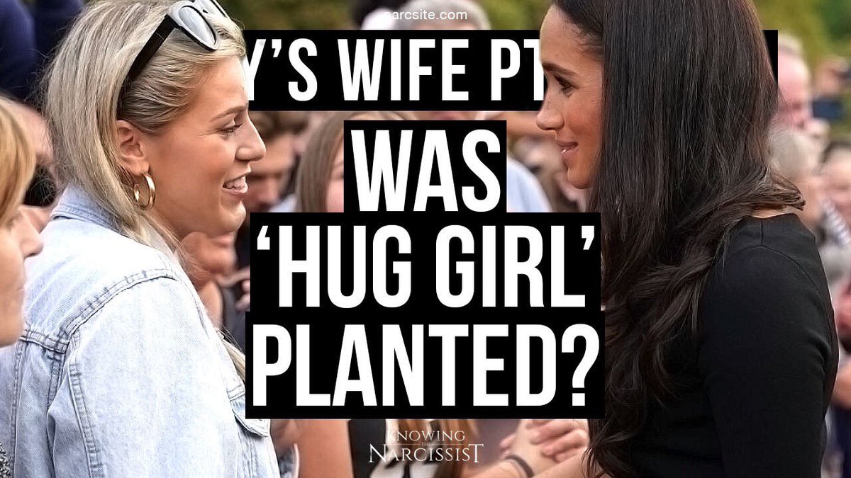 Harry´s Wife 101.29 Was Hug Girl Planted? (Meghan Markle) youtu.be/w57X6QyiCuI #MeghanMarkIe