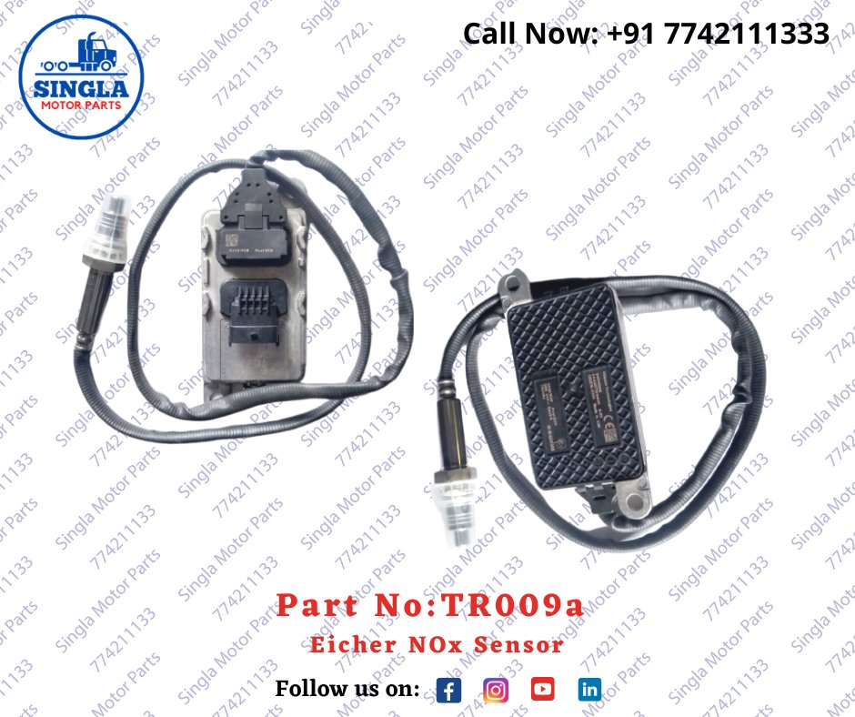 MotorSingla's tweet photo. Part No: TR009a
Eicher NOx Sensor
Visit now: https://t.co/TBuTeyV0iQ
---------
M/S Singla Motor Parts
call: +91 77421 11333
#SinglaMotorParts #heavyvehicleparts #heavyvehicle #Nox  #Eicher #TR009a #sensor #motorparts https://t.co/Dwsklu6XqL