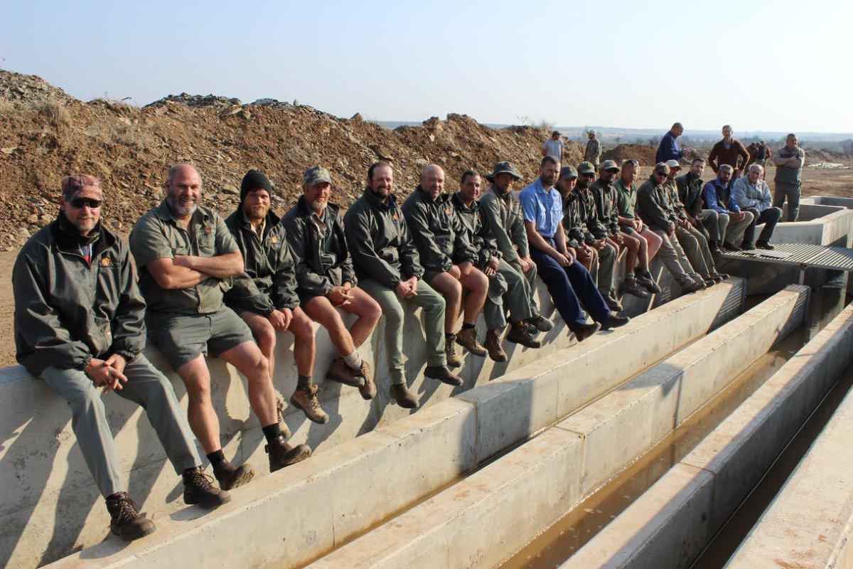 Snymansboer's tweet photo. This week Orania had the privilege of opening phase 1 of our new oxidation dams. Afrikaners building back better our own way! https://t.co/gijExvyKV6