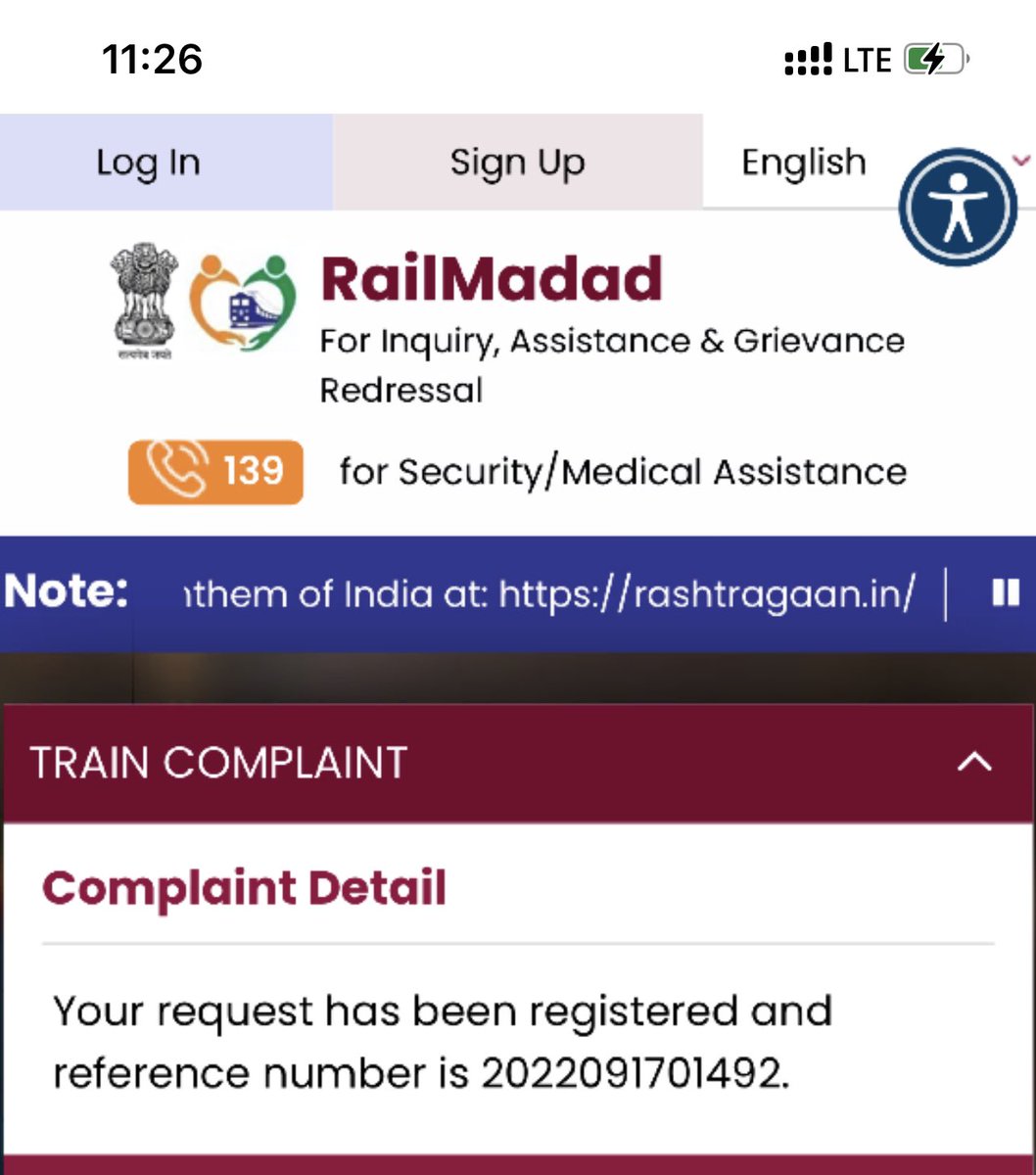 anilmarar's tweet photo. @RailMinIndia @RailMadad sir we in 12264 Tpj-Hwh A2 coach are suffering badly as AC not working and A1 and sone other coach water not there and A2 toilet is stinking with excessive use. https://t.co/7uYl9kWQqK