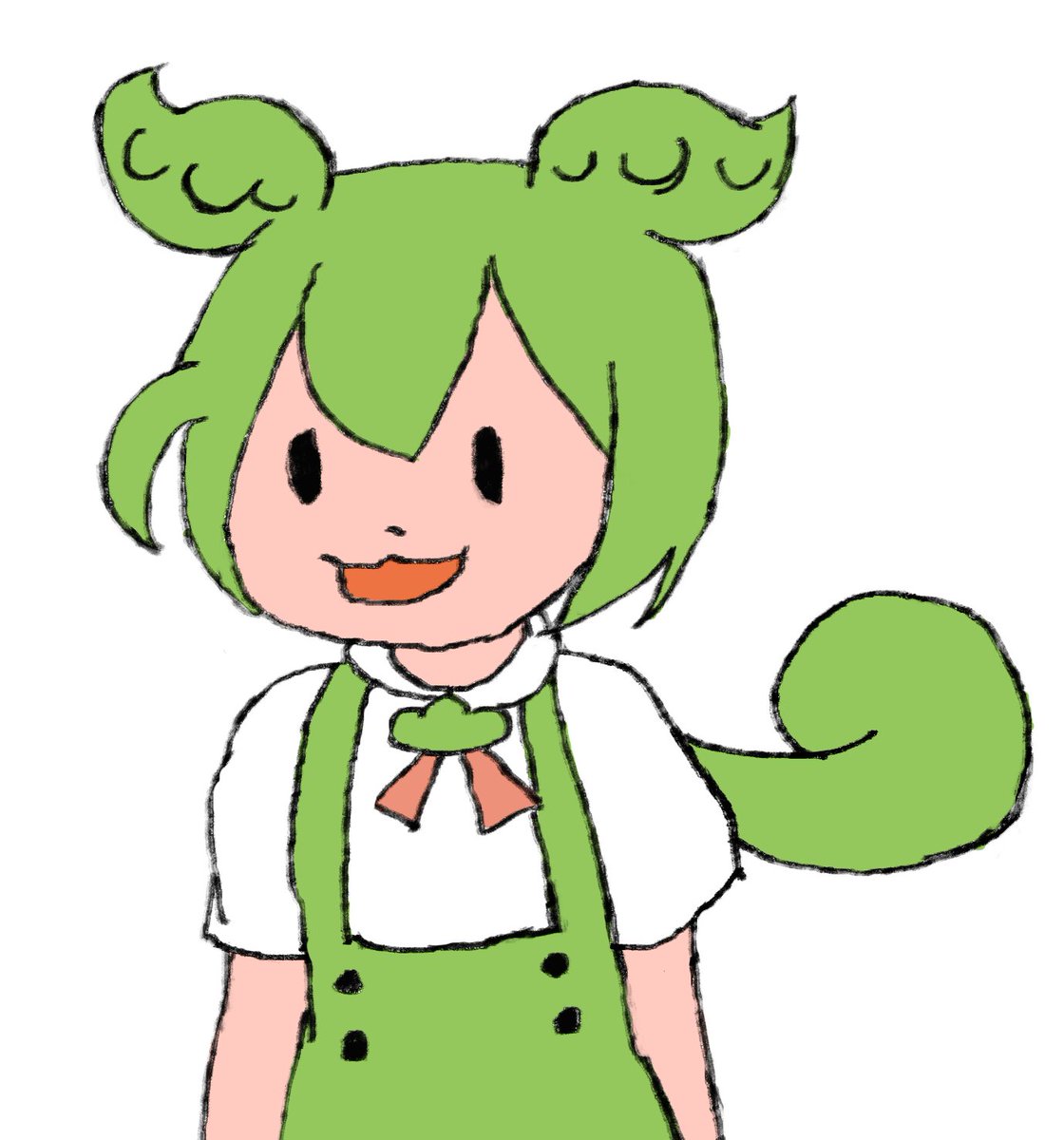 catcoswavist's tweet image. 本日の立ち絵です
#techplaygirls #codepolaris