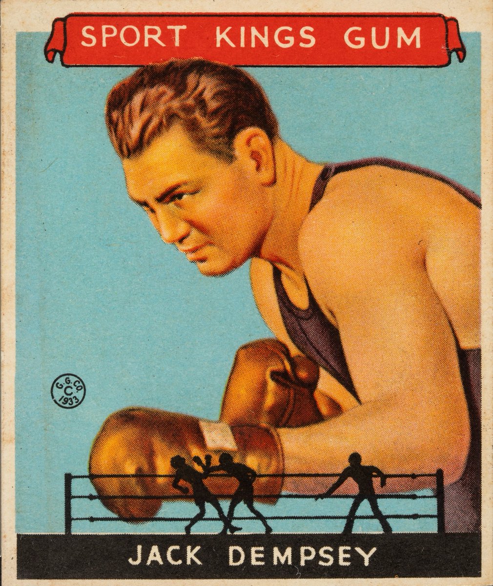 Boxing History on Twitter ""Manassa Mauler" Jack Dempsey on a 1933