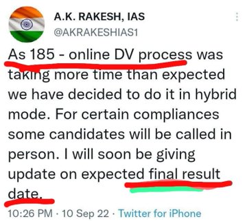 AR3433's tweet photo. @AKRAKESHIAS1
10 સપ્ટેમ્બરે ફાઈનલ લિસ્ટની તારીખ આપવાનું કહીને એલીજીબીલિટી લીસ્ટઆપી દીધી.. પણ આ વખતે 20 સપ્ટે  સીધી ફાઈનલ લિસ્ટની તારીખ &amp; વહેલી તકે ફાઇનલ લિસ્ટ આપી દેવા વિનંતી.
તો જ ચૂંટણી પહેલાં અમારી નિમણૂંક શકય બની શકે છે. માટે આપ જેટલું ઝડપી થઈ શકે તેટલું ઝડપી કામ પુર્ણ કરશો. https://t.co/Ru8l7aVX2z