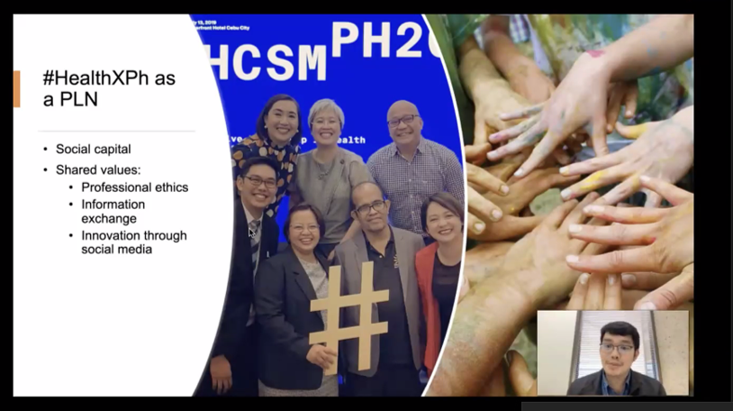 helenvmadamba's tweet photo. @jimlopez875 shares about the #HealthXPH as a diverse group of friends that organized #HCSMPH summits to encourage social media use for medicine, research, advocacy and policy at #infodemicmanager
@endocrine_witch @bonedoc @giasison @cebumd @Teddybird @StephMiaco https://t.co/27f2gnszSz