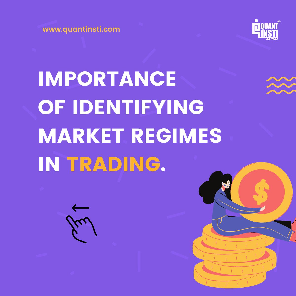QuantInsti's tweet photo. A #Thread that will make sure you understand what are the market regimes
๐งต(1/6)
#conference #questions #market #stockmarket #trading #qiconference #career #algotrading https://t.co/c4BbK7eYVM