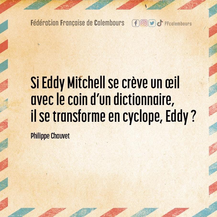 Federation Francaise de Calembours tweet media
