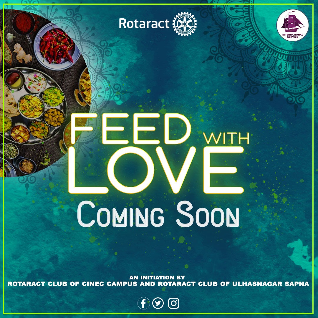Food is a fundamental need for everyone but even in the modern era, people are struggling to get a proper meal on a day to day basis. Let us join together to prepare a meal served with love. 

#Feedwithlove
#Rotaract
#RACCINEC
#Rotaract3220
#LearnServeandStrive