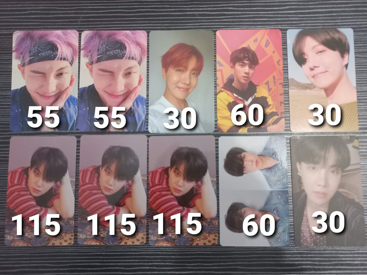 prcsgguk's tweet photo. [Help RT/Like] 

WTS —want to sell
Photocard PC BTS Ready Ina 

✅ take satuan
✅ bisa oren (exc packing + adm 1,7%)
📌 DM for details condi
📌 not for sensitive buyer, HNR❌ 

📍 Bogor
t. namjoon jhope seokjin yoongi ynwa her pizza tear o maung dilan persona https://t.co/6qedOKwLi7