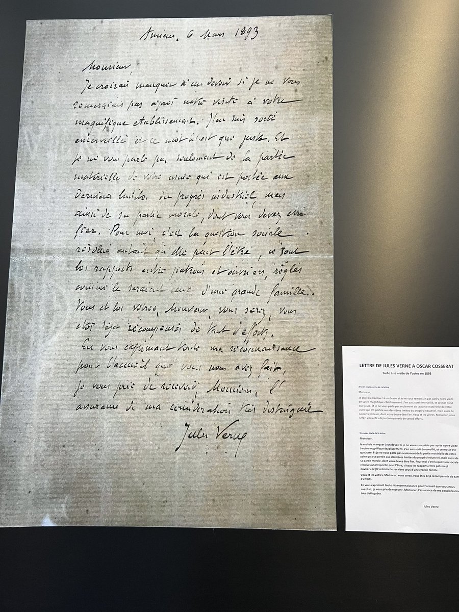fredfauvet's tweet photo. Venez (re)découvrir Le site Cosserat à #amiens dans le cadre des @JEP : expo Cosserat au fil de l'eau, la lettre de Jules Verne adressée à Oscar Cosserat, la place de l’eau dans l’histoire amiénoise … et plein d’autres surprises !
Bravo @lteyssedou1 et merci @citdessaint https://t.co/Ot9eK41LLz
